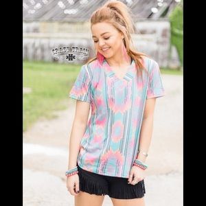 Mayhem Aztec Top